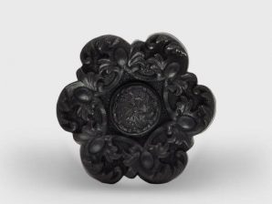 Formseife Barock in schwarz (100g)