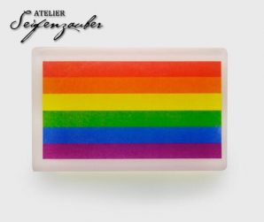 Seife Modell Regenbogen (100g)